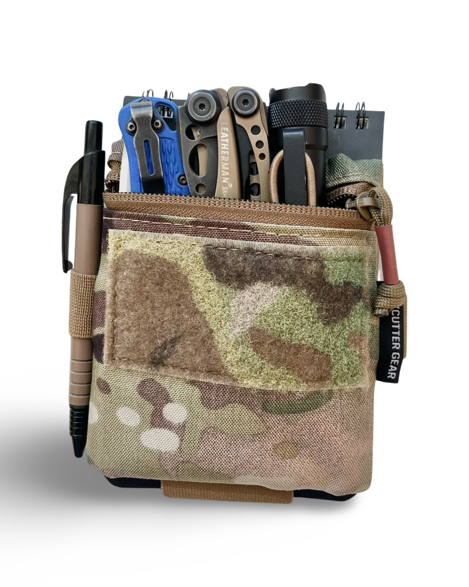 ＡＤＭＪ ZAP]-XL Zippered Admin Pocket Extra Large (Velcro or Molle Back